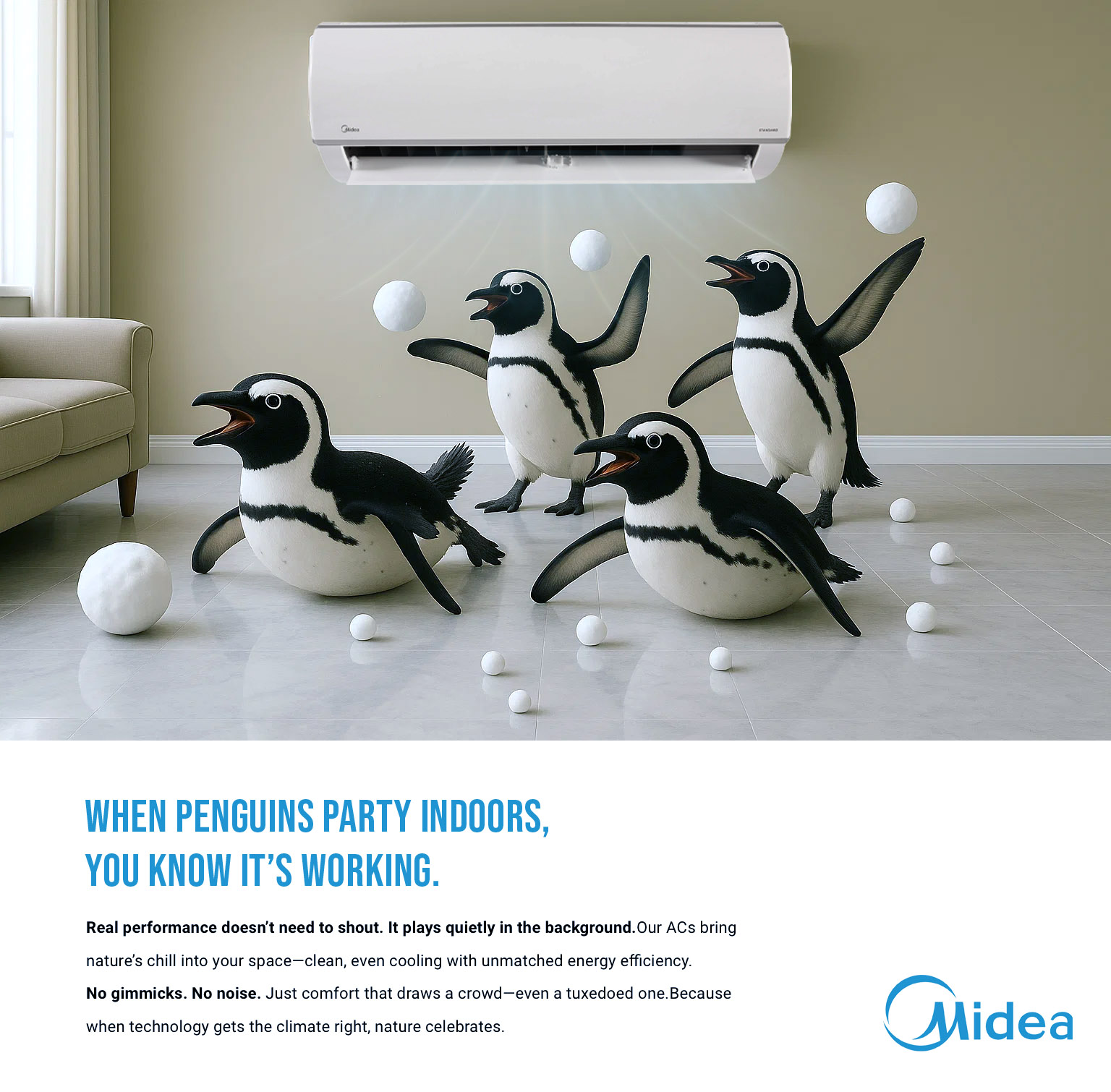 Midea Ac Ad campaign